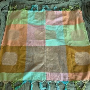 Ace & Jig bandana with fringe in Popcorn